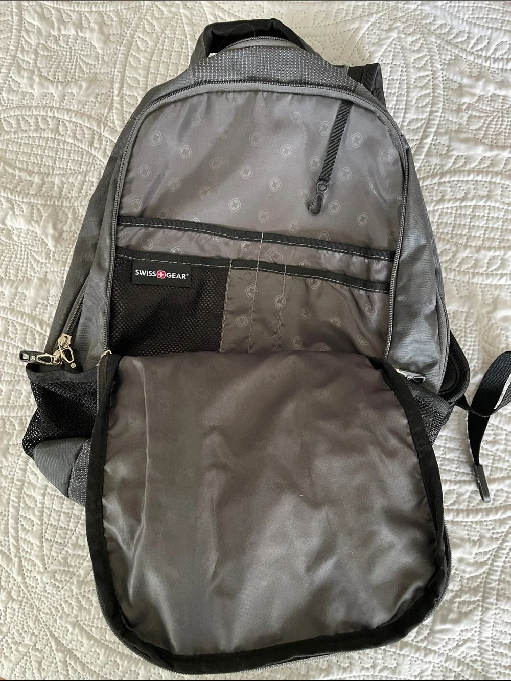 SwissGear Gray Backpack with Laptop Compartment